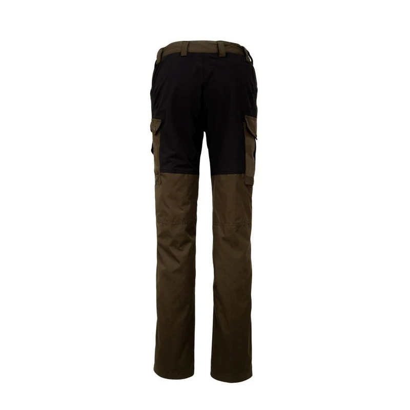 HUBERTUS Damen Outdoor-Hose OS1200® | Besatz oliv/braun Jagdhose
