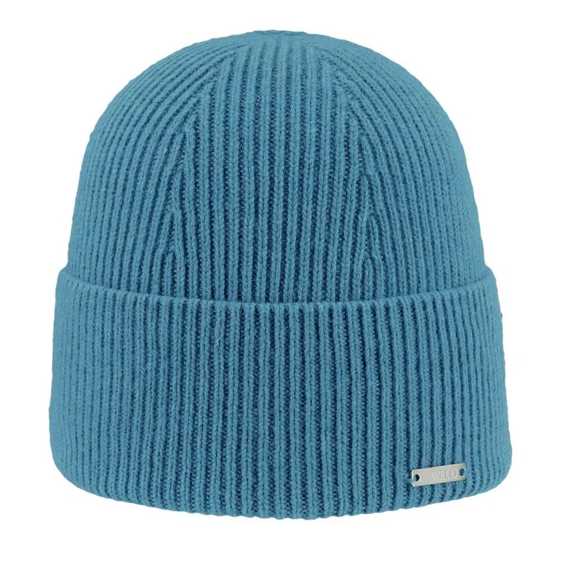 ARECO Damen Beanie Cashmere Cashfive Geo 7548 Mütze Wintermütze