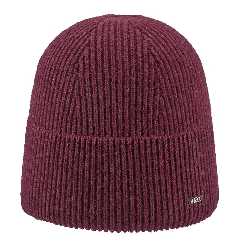 ARECO Damen Beanie Cashmere Cashfive Geo 7548 Mütze Wintermütze