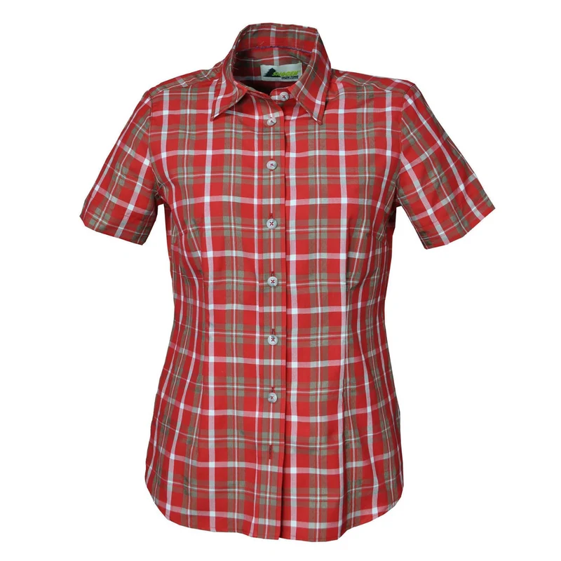 SKOGEN® Damen Bluse Outdoor 1/2 Arm rot