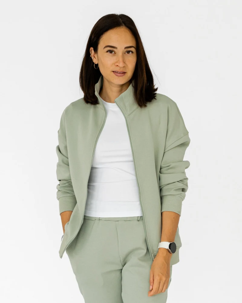 Premium Basic Zip Jacke