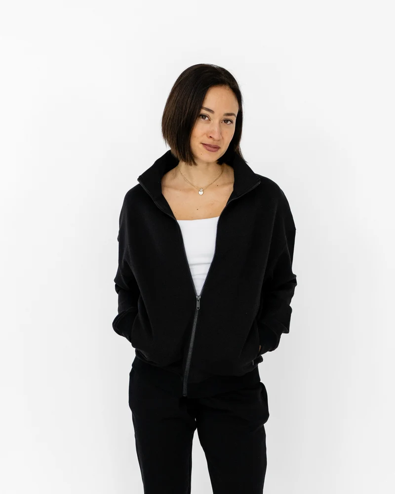 Premium Basic Zip Jacke