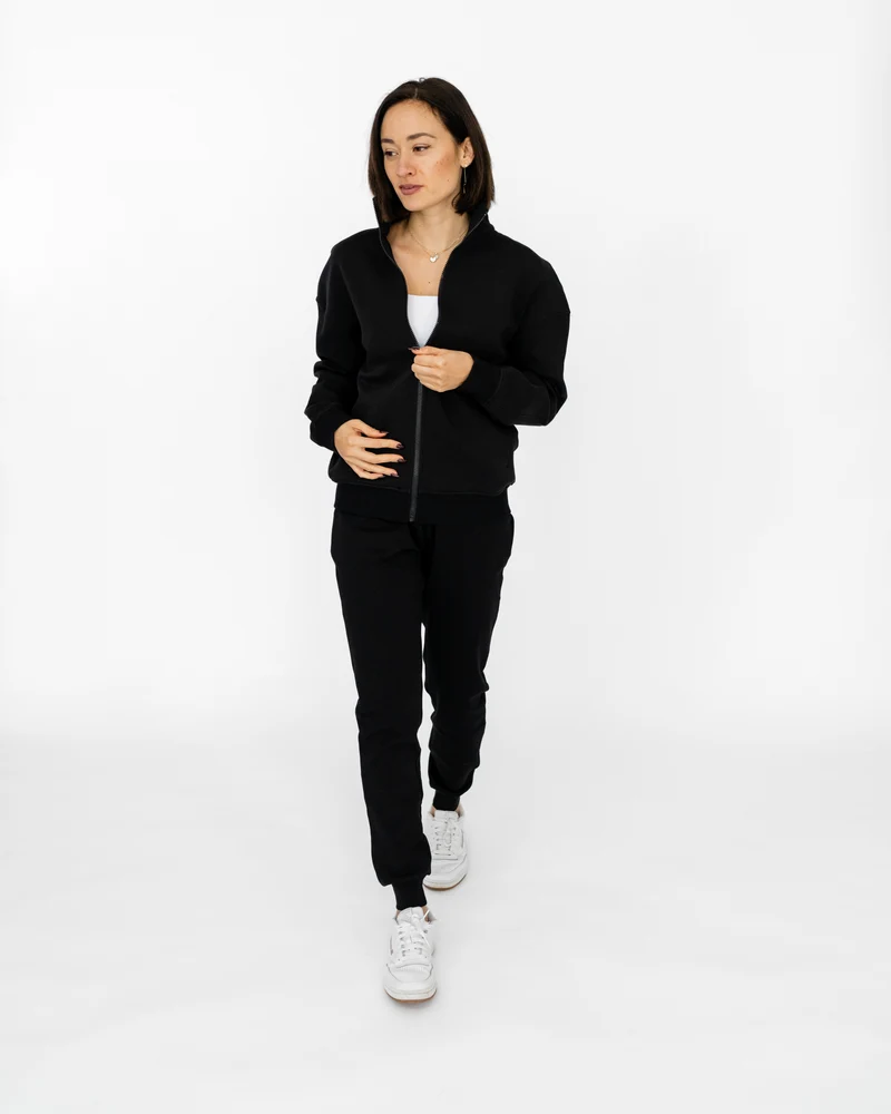 Premium Basic Zip Jacke