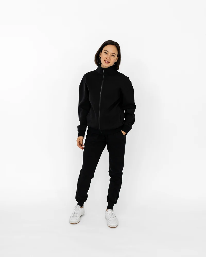 Premium Basic Zip Jacke