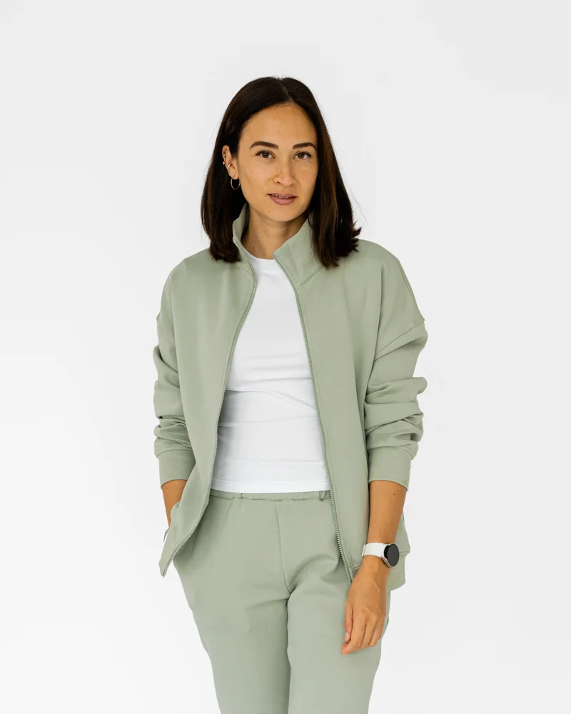 Premium Basic Zip Jacke