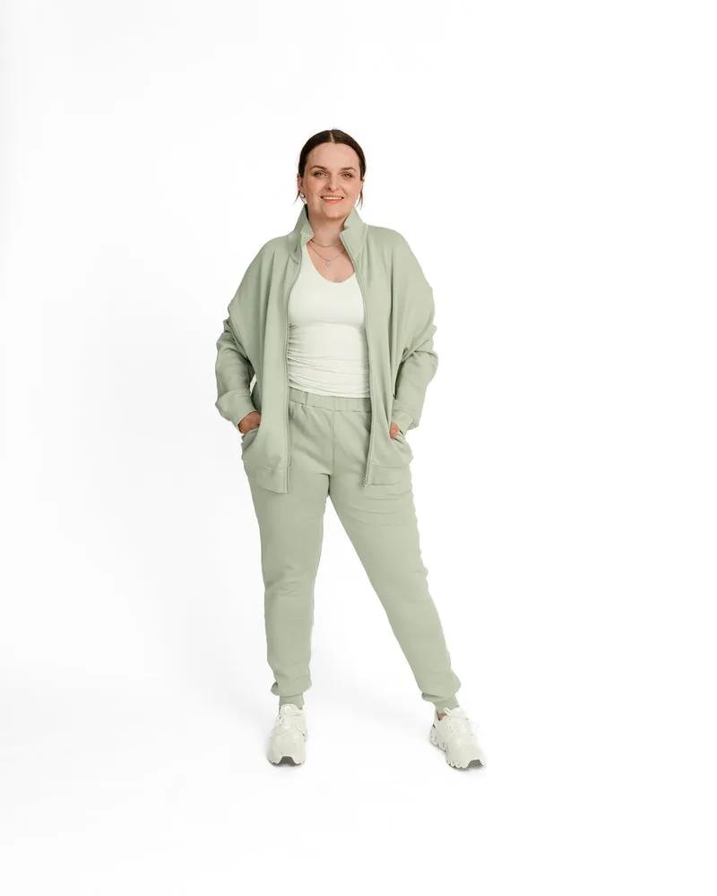 Premium Basic Zip Jacke