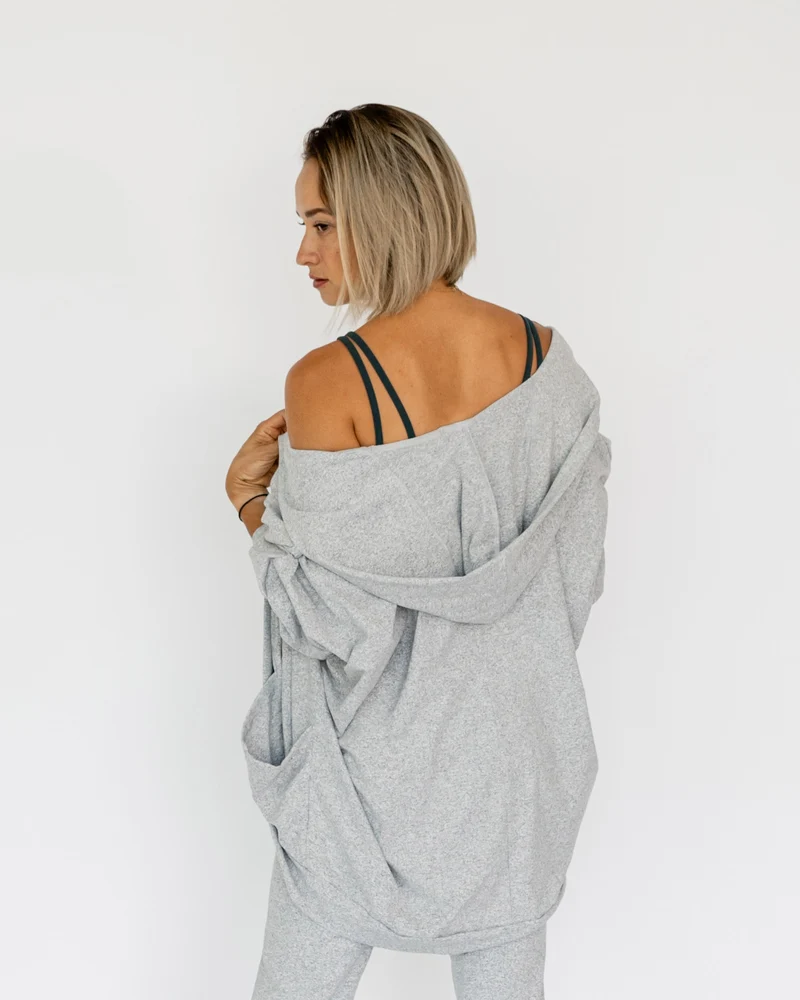 Cardigan (mit Kapuze)