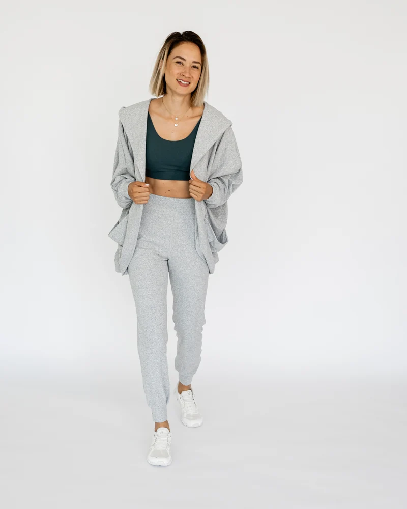 Cardigan (mit Kapuze)