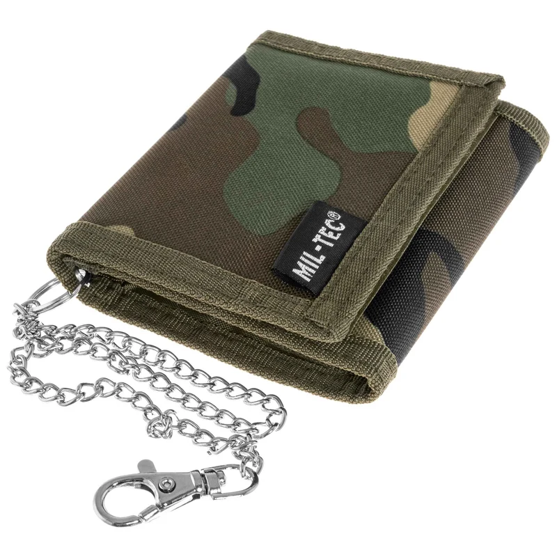 MIL-TEC® Geldbörse mit Sicherheitskette Portemonnaie Army purse