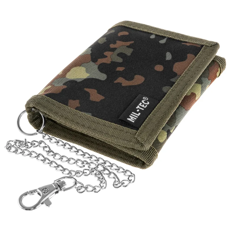 MIL-TEC® Geldbörse mit Sicherheitskette Portemonnaie Army purse