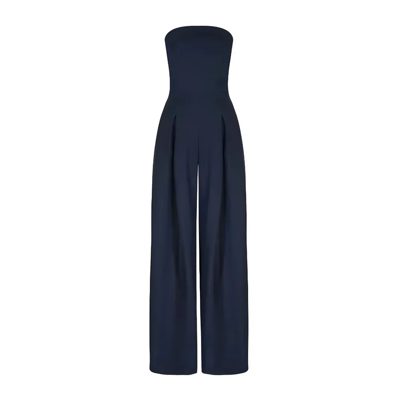 Damen Overall mit weitem Bein
