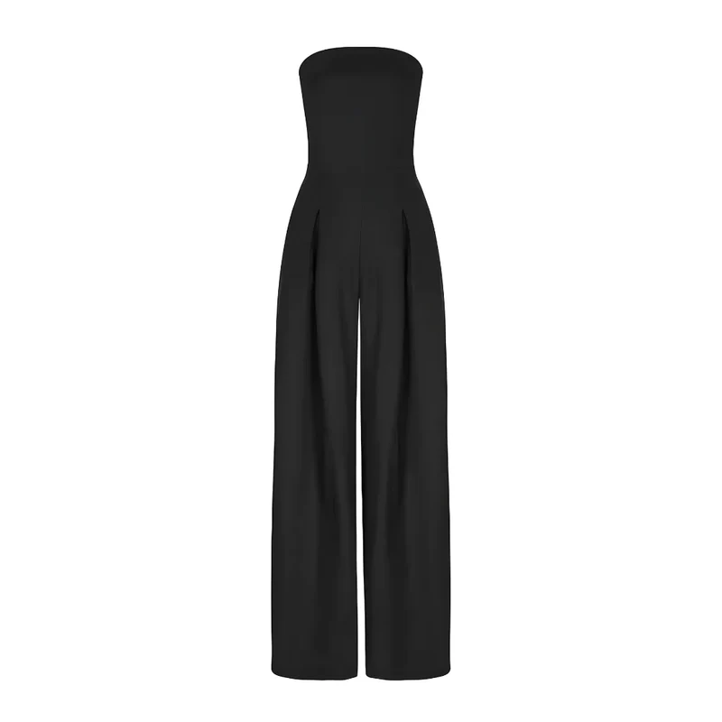 Damen Overall mit weitem Bein