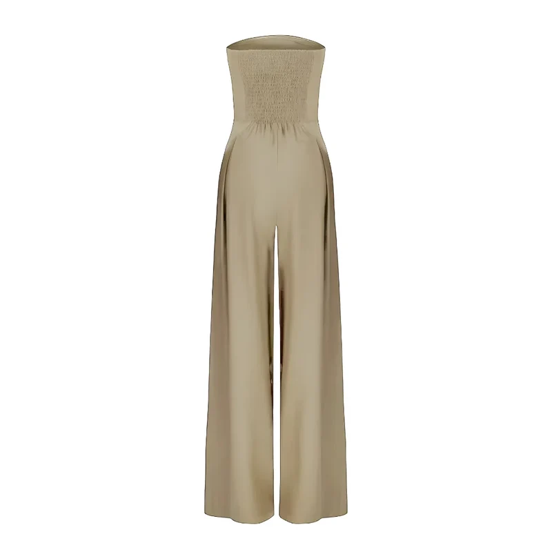 Damen Overall mit weitem Bein