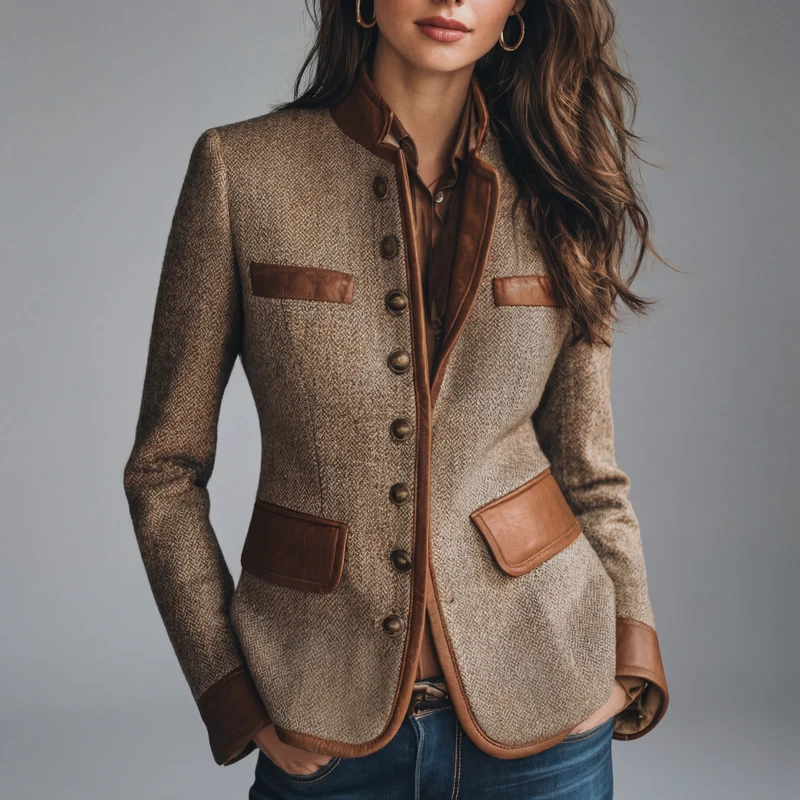 Lorisse - stilvolle strukturierte Jacke