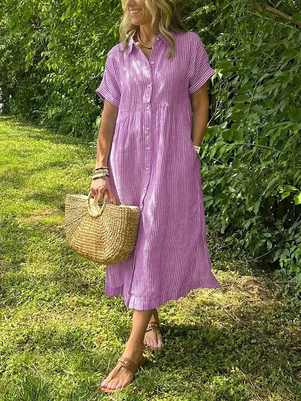 Lumae - Maxi-Hemdkleid mit weichem Griff
