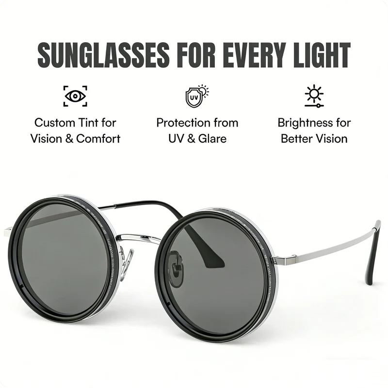 Molan - Premium-Sonnenbrille mit verstellbarem Tönungsgrad