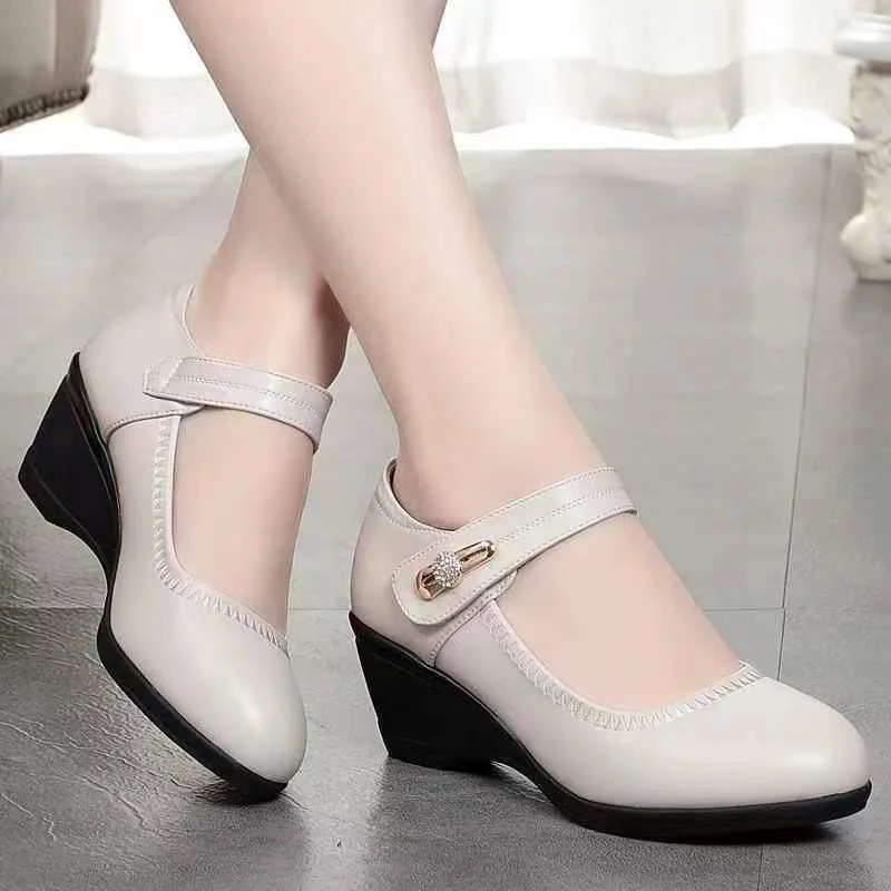 Velisse - Gepolsterte Schuhe mit mittelhohem Absatz