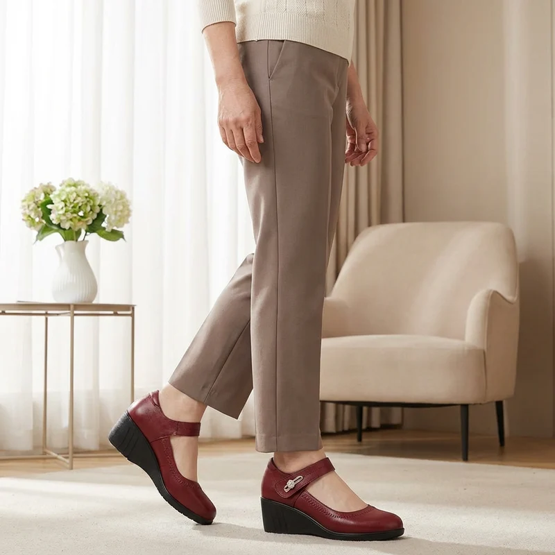 Velisse - Gepolsterte Schuhe mit mittelhohem Absatz