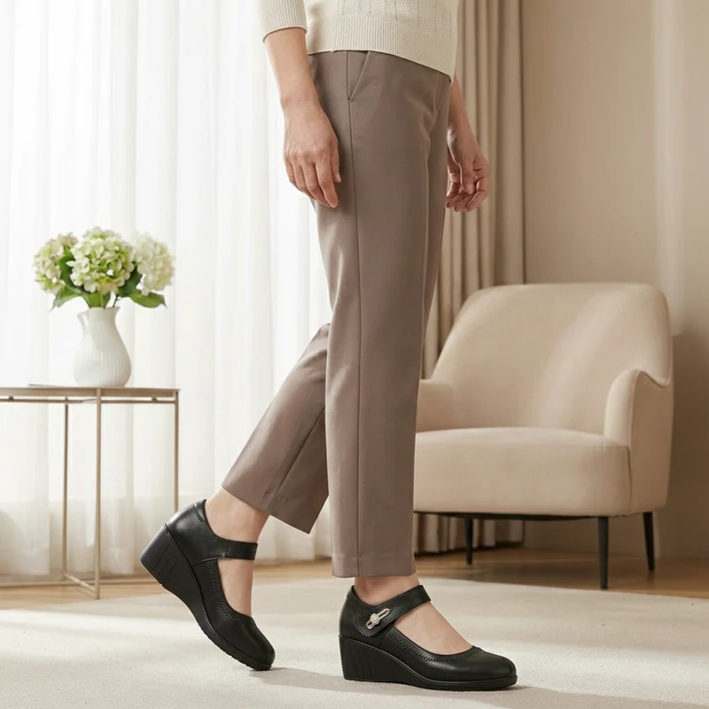 Velisse - Gepolsterte Schuhe mit mittelhohem Absatz