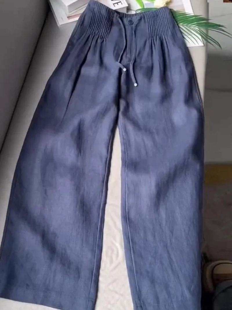 Moriah - Luftige Leinenhose mit weitem Bein