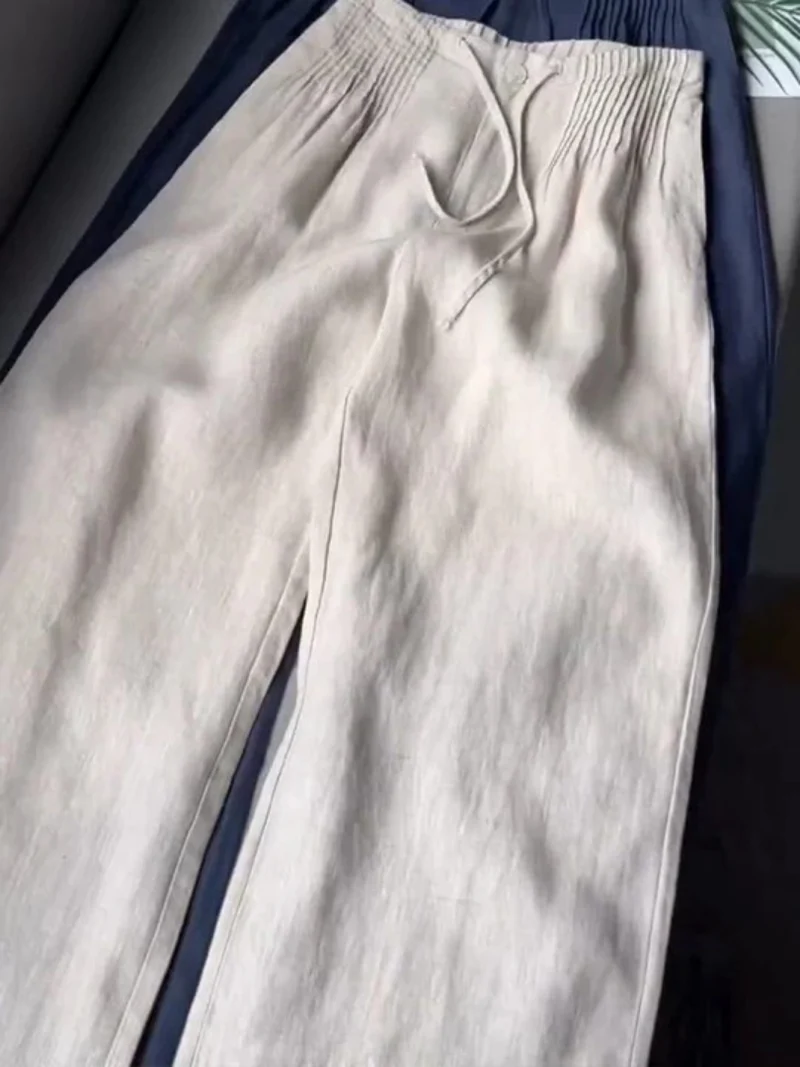 Moriah - Luftige Leinenhose mit weitem Bein