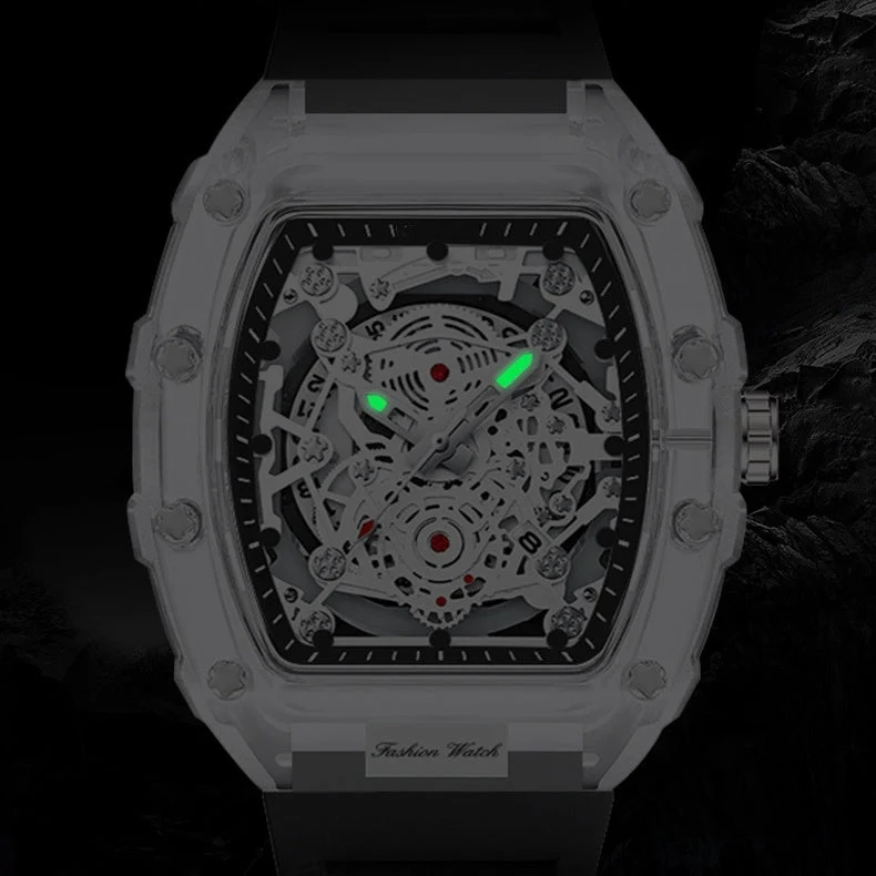 Ethan - Skulpturale mechanische Uhr