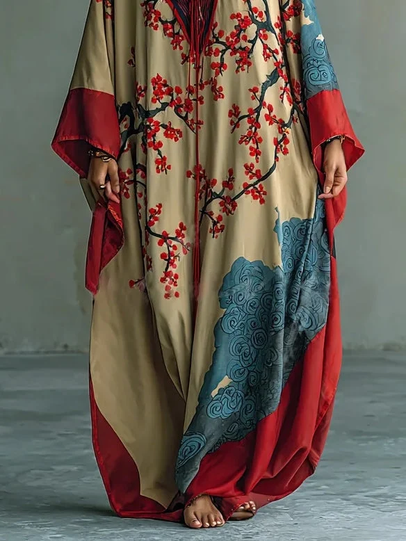 Miriel - Luftiges Kleid mit Fledermausärmeln