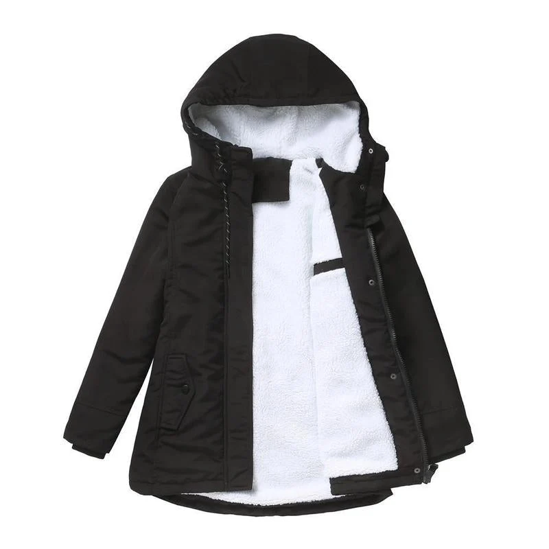 Ava - Wattierte Winterjacke mit Kapuze