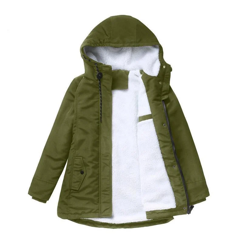 Ava - Wattierte Winterjacke mit Kapuze