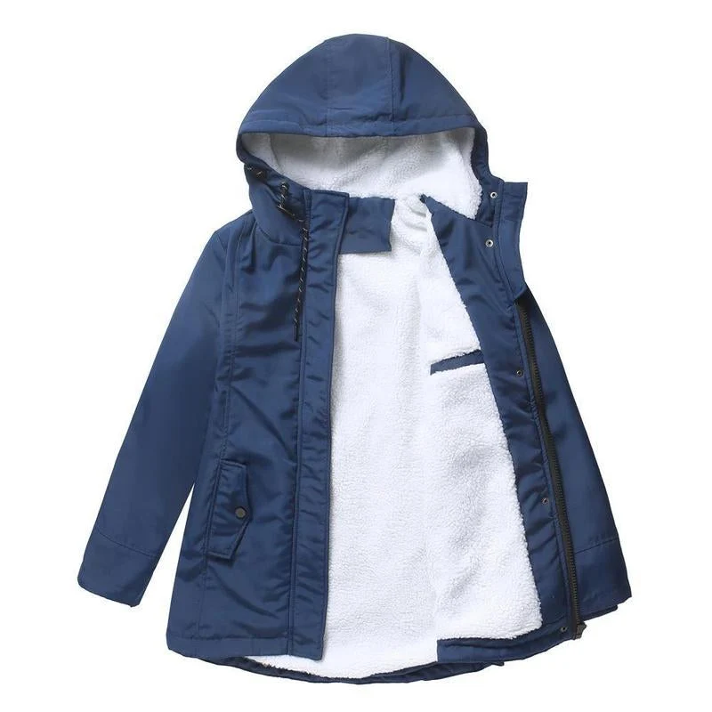 Ava - Wattierte Winterjacke mit Kapuze