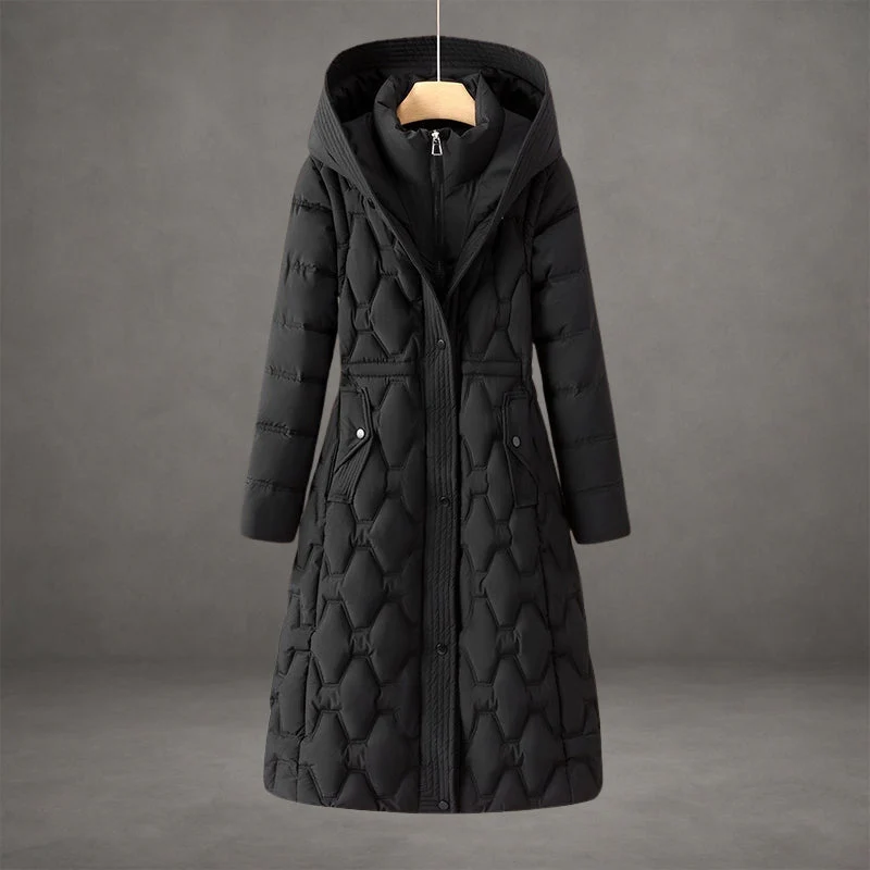 Torielle - Wetterfester Longmantel mit Kapuze