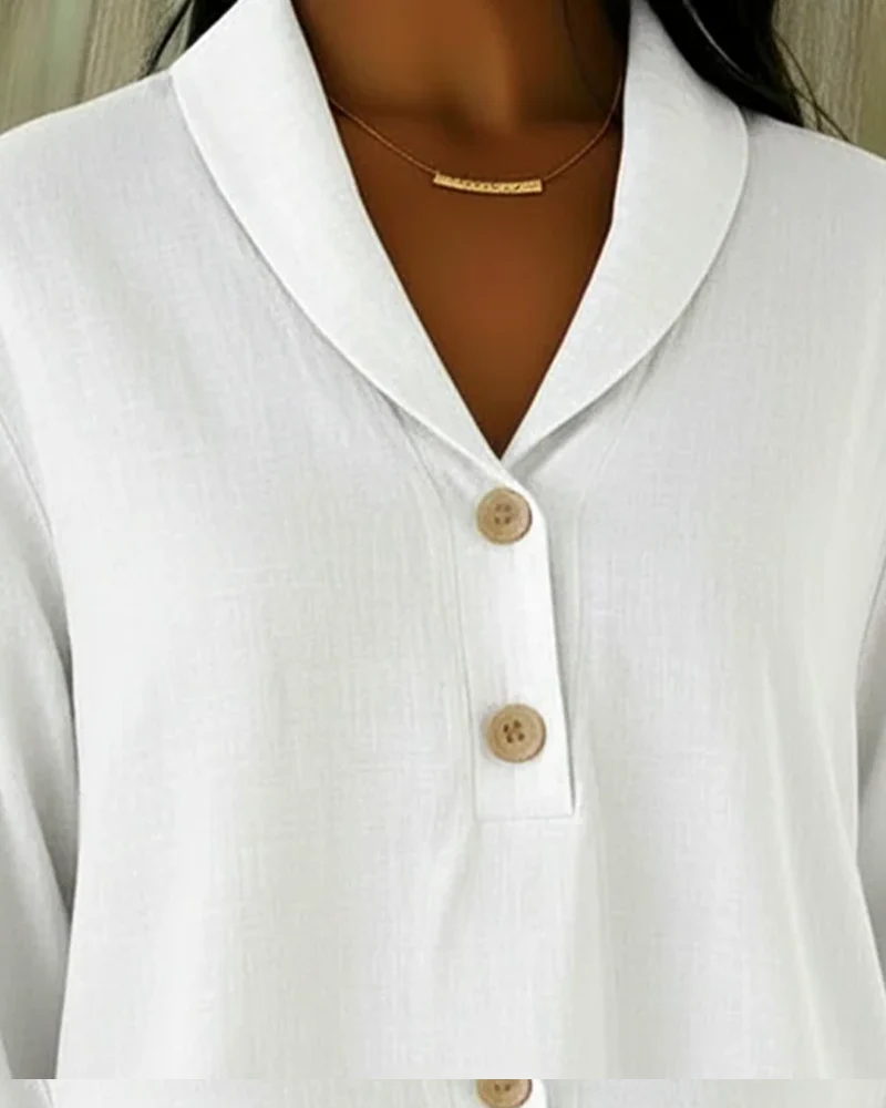 Claire - Bluse mit weicher Haptik und V-Ausschnitt