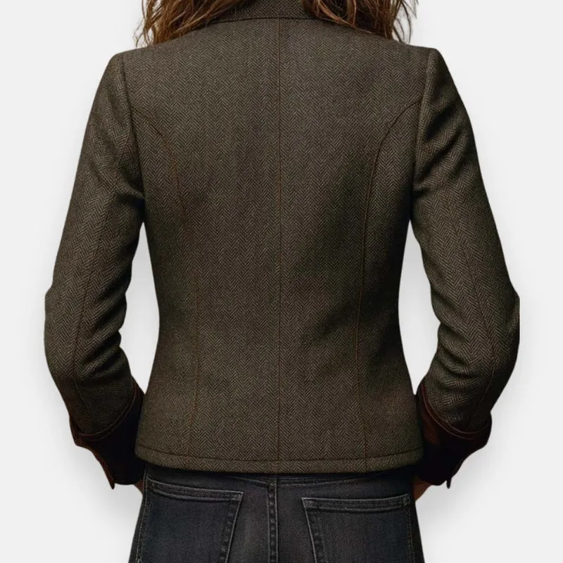 Luisa | Damen Kurze Jacke für elegante Herbstlooks