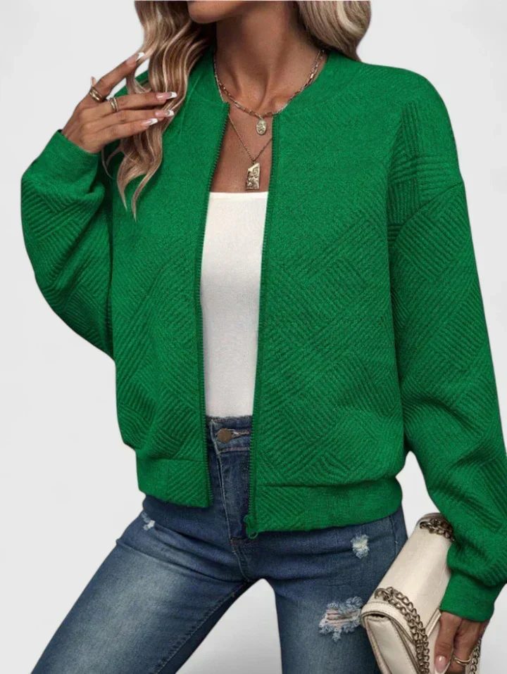 Maja | Damen Kurze Jacke zum Schichten für Herbst