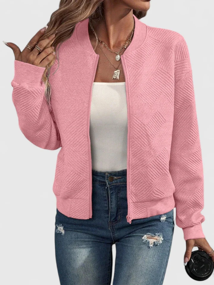 Maja | Damen Kurze Jacke zum Schichten für Herbst