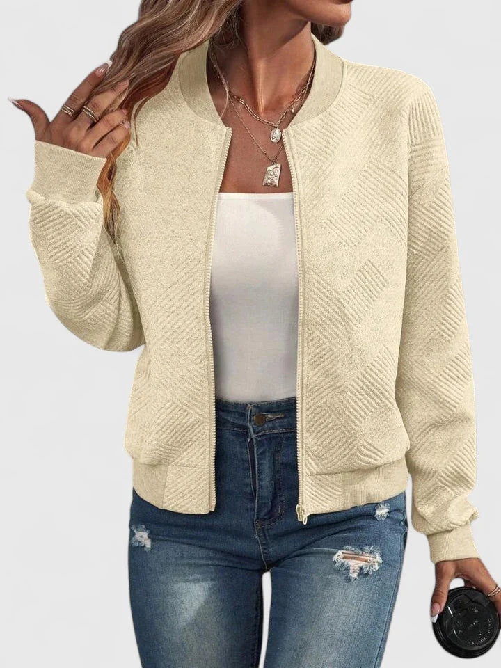 Maja | Damen Kurze Jacke zum Schichten für Herbst