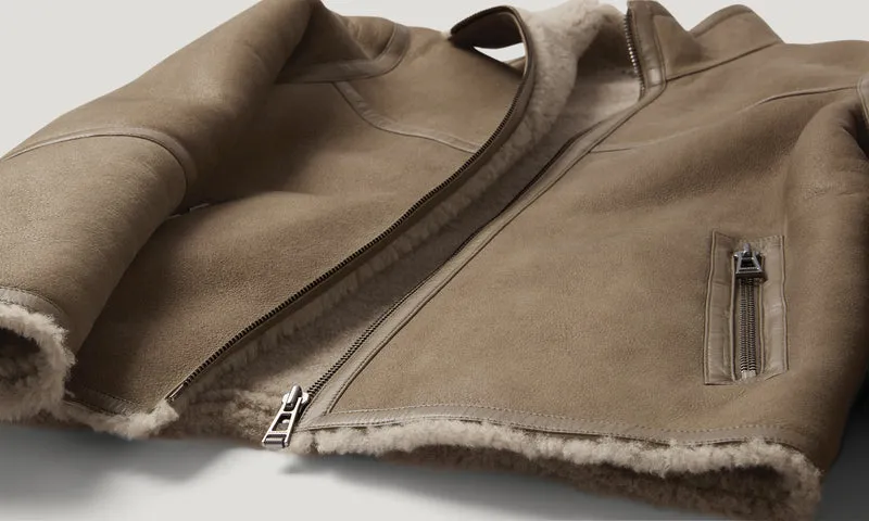 HIGHLAND SHEARLING JACKET