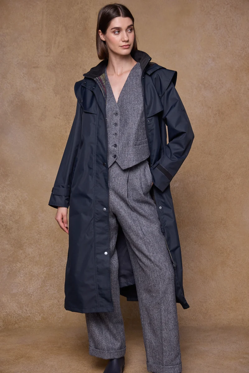 Connemara Waterproof Coat - Navy