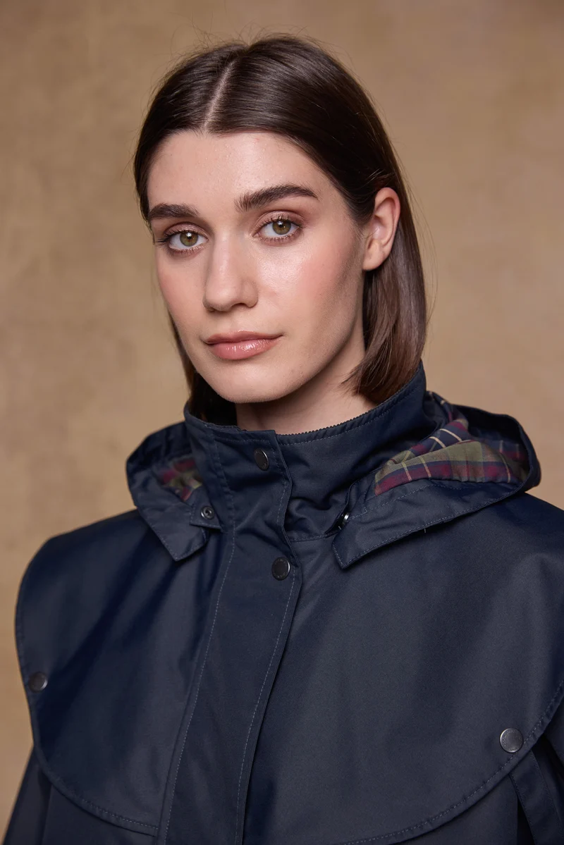Connemara Waterproof Coat - Navy