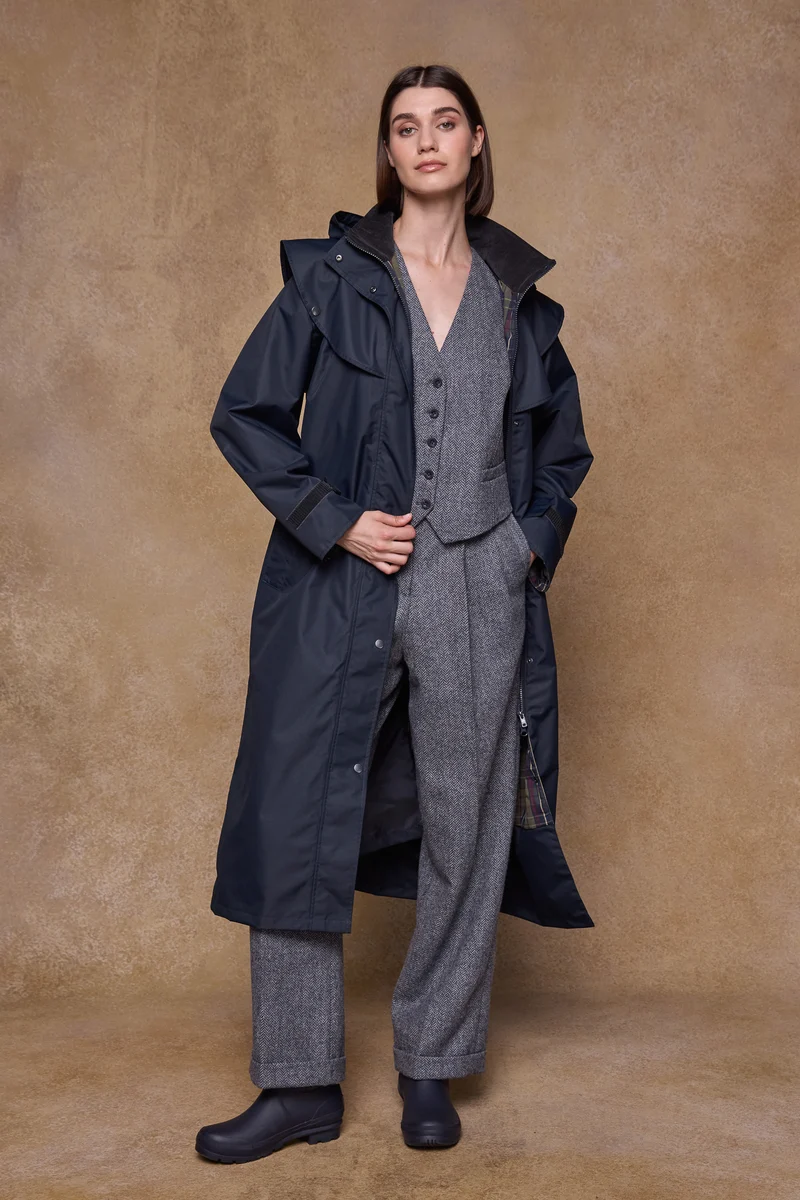 Connemara Waterproof Coat - Navy