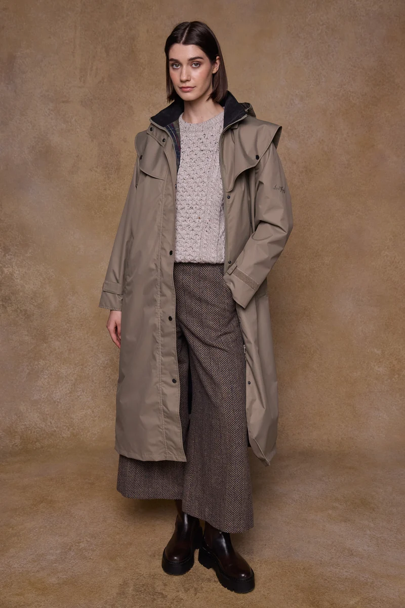 Connemara Waterproof Coat - Stone