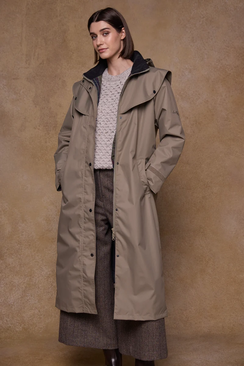 Connemara Waterproof Coat - Stone