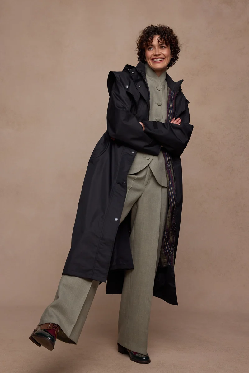 Connemara Waterproof Coat - Black