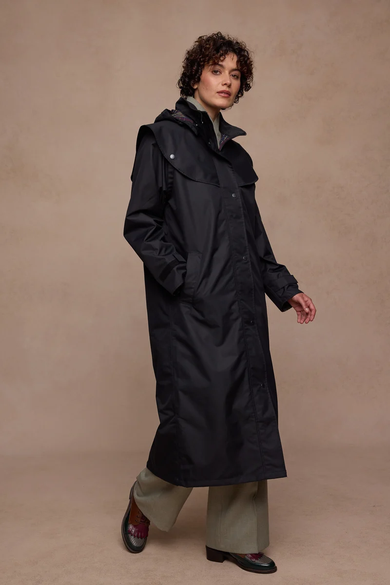 Connemara Waterproof Coat - Black