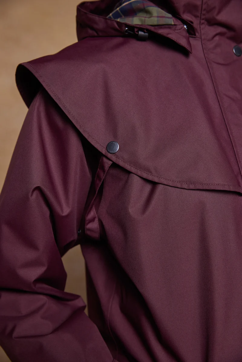 Connemara Waterproof Coat - Maroon