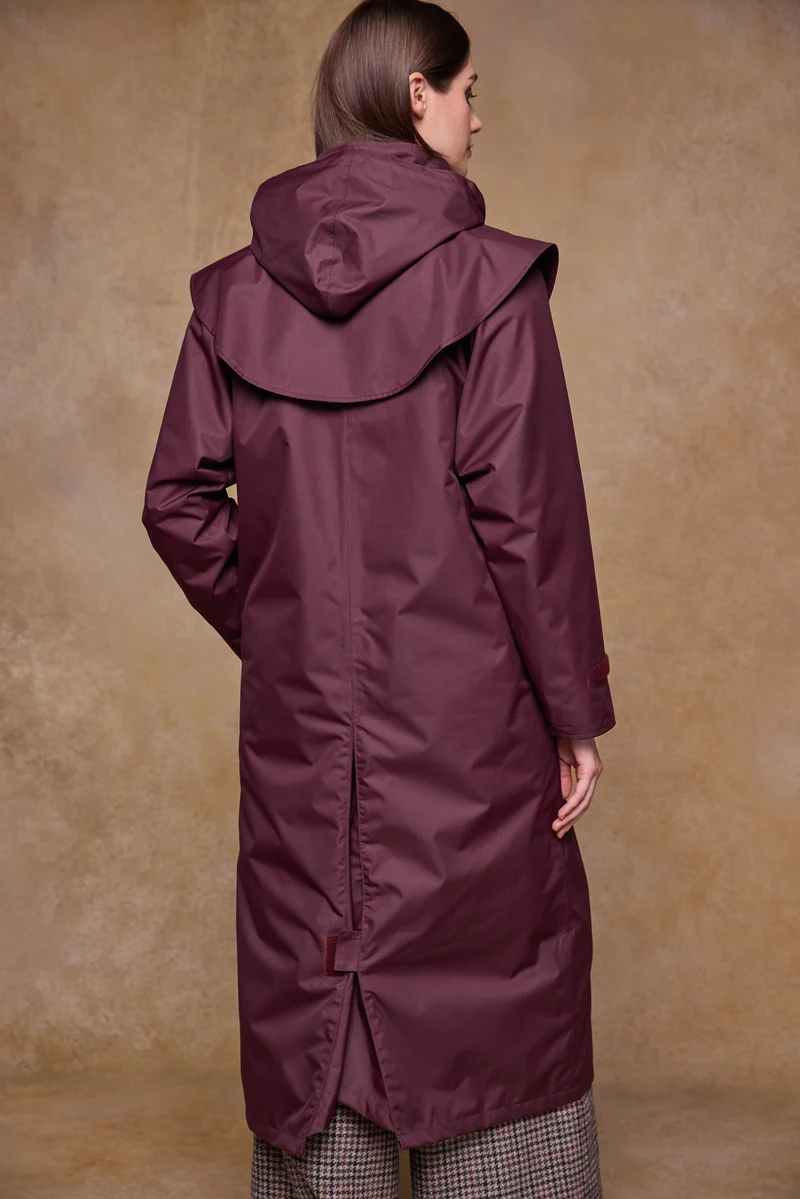 Connemara Waterproof Coat - Maroon