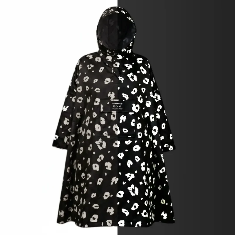Reflektierender Regenponcho