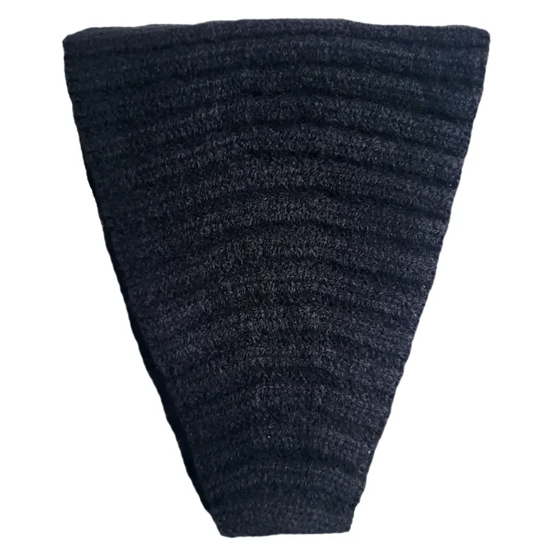 Kaschmir Stirnband für Fahrradhelm