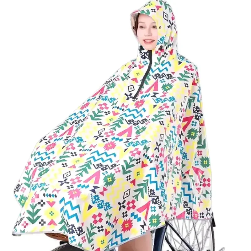 Regenponcho Fahrrad für über Lenker
