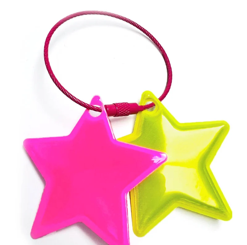 Reflektoren Anhänger für Taschen und Rucksäcke "GlowFun"